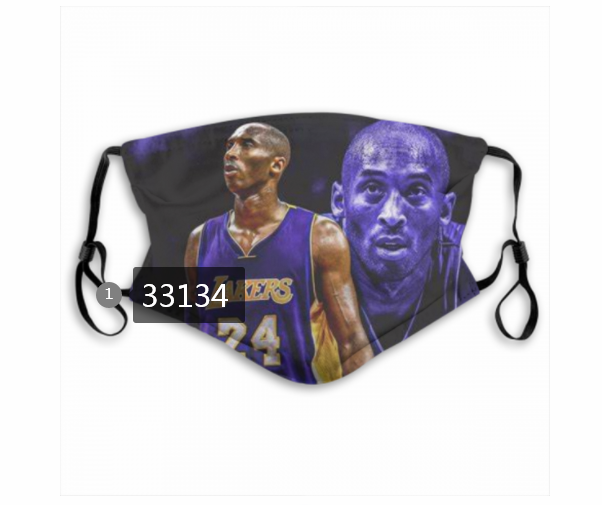 2021 NBA Los Angeles Lakers #24 kobe bryant 33134 Dust mask with filter->->Sports Accessory